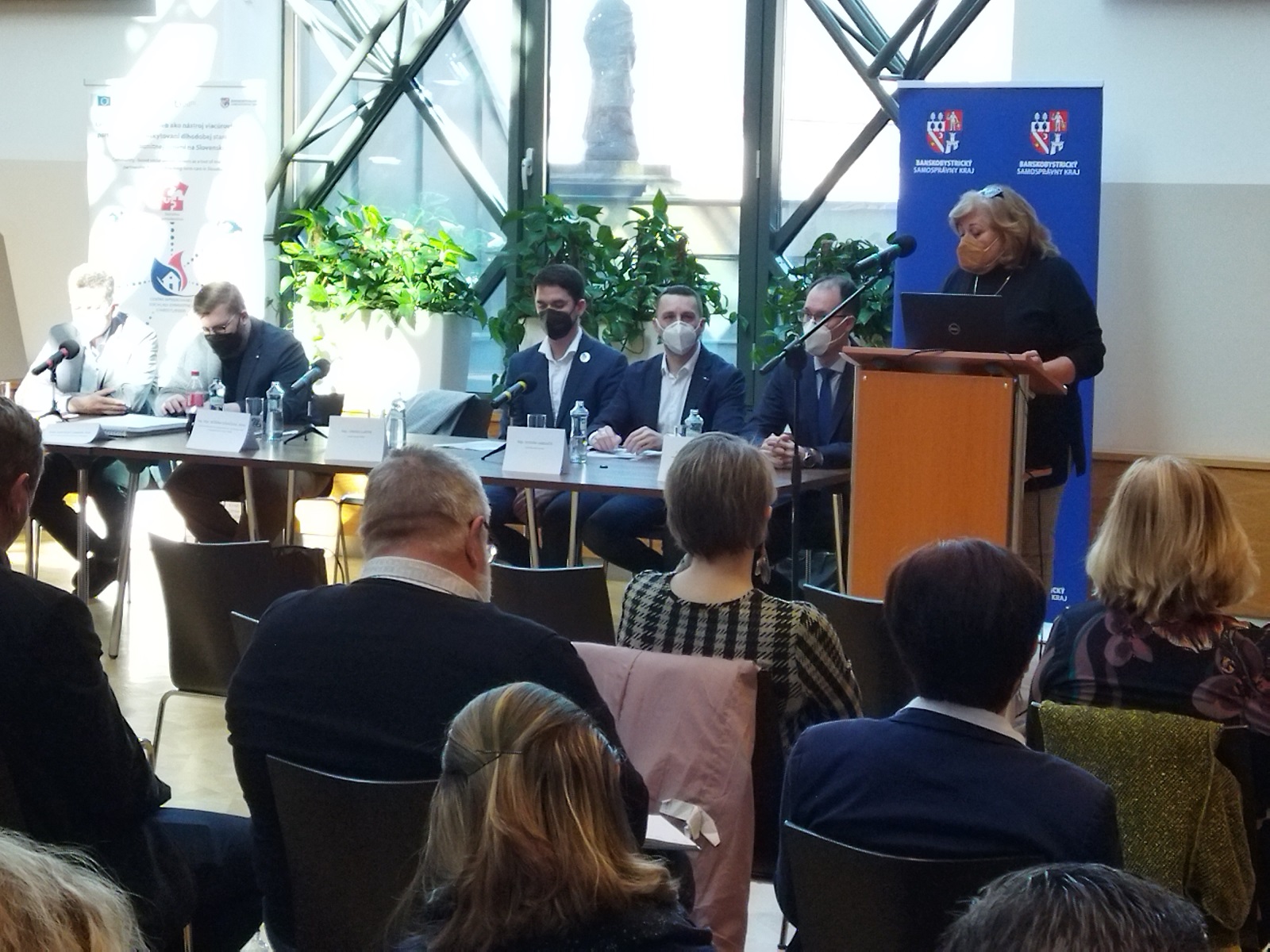 Prezentácia projektu CISZS v Cikkerovej sieni v Banskej Bystrici